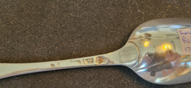 Zilver lepel van Levit Balthsar Rotterdam 1788 nette staat 22 cm 60 gram.