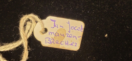 18e eeuw zware tashaak maker Jan Jacob mauren Brecher