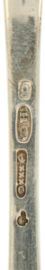 (2) Lepels (Hendrik Overhulsman 1790-1811) zilver. 1799