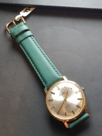 Goud Heren horloge automaat vintage 13 gram goud 33 mm kast  merk Vallei