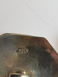 Set zilveren rijders klepbroek knopen2x meester ?  27 mm lot 22  1850