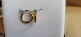 Gouden creolen 16 mm 2,5 mm dik nieuw  2,8 gram 14 kr