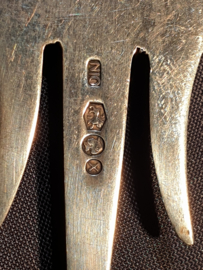 Zilver cakevork 1932 Holland  Amsterdam 20 cm