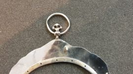Mooie sleetse Tasbeugel zilver 1892 14 cm