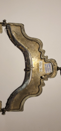 Grote  zilveren papagaaien beugel 1841 232 gram Middelburg.