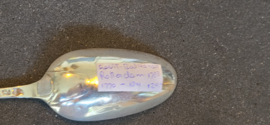 Zilver lepel van Levit Balthsar Rotterdam 1788 nette staat 22 cm 60 gram.