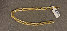 Massief 14 kr gouden cls  armband 19 cm 19 gram.