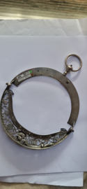 Grote zware zilveren beugel amsterdam 240 gram gemaakt door..