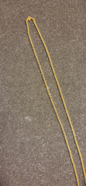 Gouden ankercollier 40 cm 4 gram .