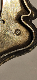 Papagaaien beugel met ketting zilver1832  F.J. Zwolle 128 gram.