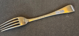 Zilver lepel van Hendrik overhulsman 1786 amsterdam 22 cm .