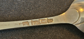 Lepel zilver Johannes  Jansen 1790 Rotterdam zware uitvoering.