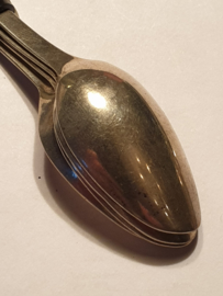 4x lepeltje zilver 1908 van Kempen 13 cm 34 gram nette staat