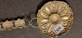 Grote zilveren rokhaak Frankrijk 26 cm diameter 6 cm.