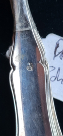 Zilver mokka lepeltjes 11 cm 35 gram .Driessen schoonhoven.