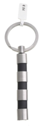 Staal met rubber sleutelhanger