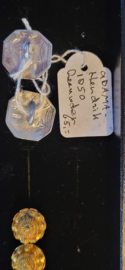 Antiek klederdacht knopen zilver rijders leeuwarden He ndrik Adama.20 mm.