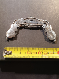 Zilver beugeltje 1888 meester ombekent nette staat