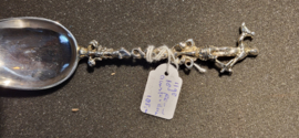 Zilver lepel 18e eeuw van Andries Vis 1782  met text.