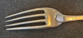 Zilver lepel van Hendrik overhulsman 1786 amsterdam 22 cm .