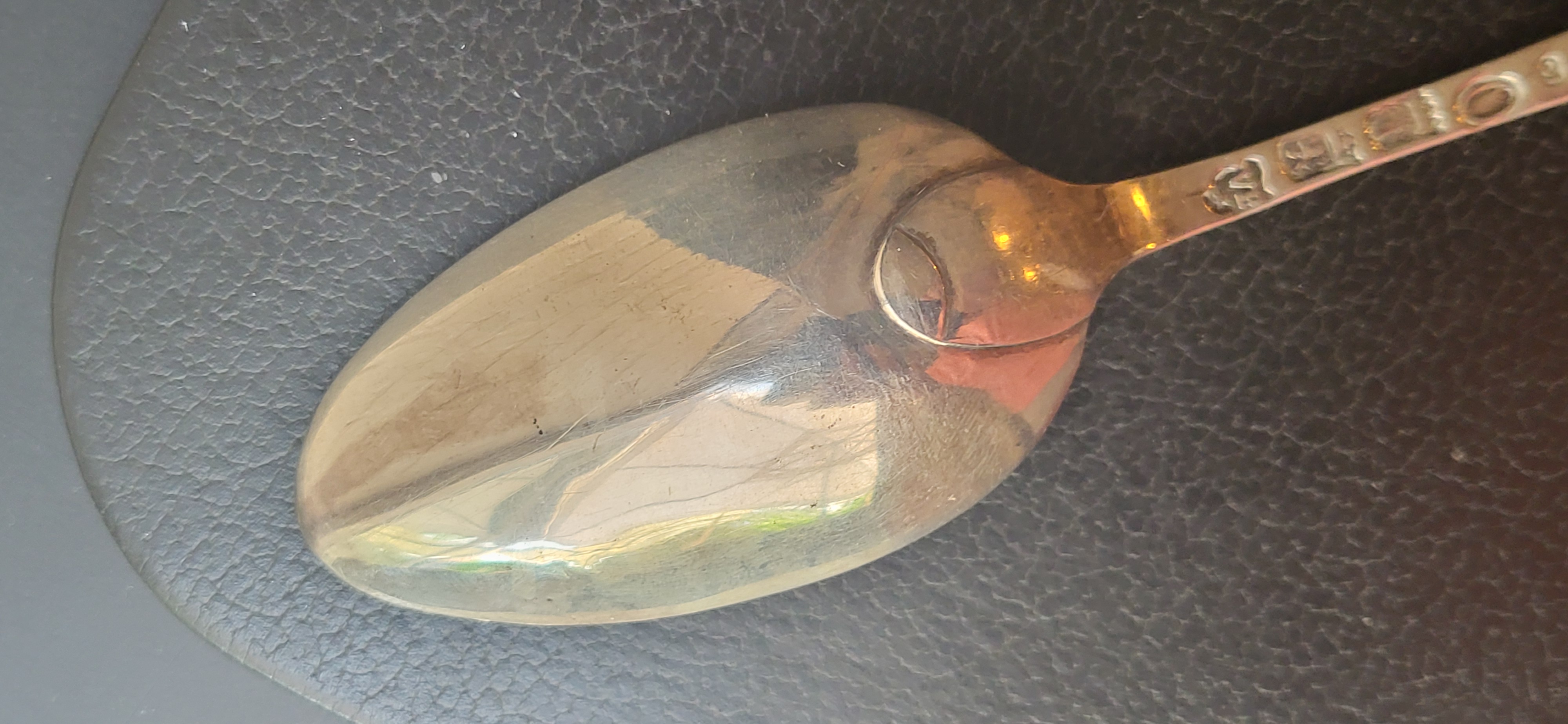 Lepel van Christiaan vd Pesch 1795 22 cm 55 gram zilver .