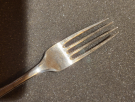 Zilver vork van Douwe Eysma Rotterdan 1757 Zeldzaam 40 gram. 18e eeuw
