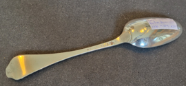 Zilver lepel van Levit Balthsar Rotterdam 1788 nette staat 22 cm 60 gram.