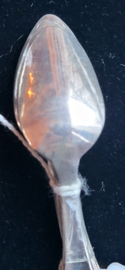 Zilver mokka lepeltjes 11 cm 35 gram .Driessen schoonhoven.