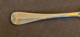 Zilver lepel van Dirk Egeling 1765 Utrecht  21 cm 62 gram. schaars.