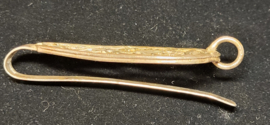 Zeer oude tashaak zilver hand gemaakt 1814  8 cm  16 gram.