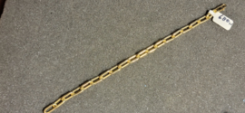 Massief 14 kr gouden cls  armband 19 cm 19 gram.