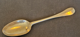 Zilver lepel van Ragnerus Elgersman schaars 1769 leeuwarden 21 cm.