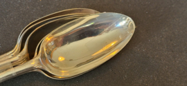 Zilver couvert van J A Gerritsen  Zeist 1917   nieuwstaat 21 cm 140 gram.