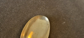 Zilver level Van Cornelis Stegman 1761 Zwolle  20  cm 44 gram.