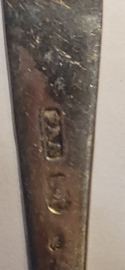 18e eeuw lepel  meester onleesbaar 15 cm.