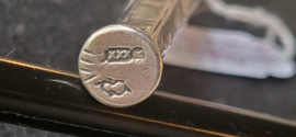Zilver naaldekoker  1774 Colnelis ten Ham 1774 18 gr 9 cm