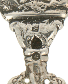 Gelegenheidslepel zilver.  Nederland, Woudsend, Johannes Schrijfsma Jr, 1894,