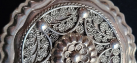 Zilver Pillen/lodereindoosje niekerk 2003 45 gram zilver.
