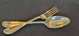 Couvert van Geradus Peeters 1804 rotterdam 22 cm 105 gram ,