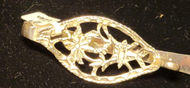 Tashaak zilver JohannesAdrianus de Gidts 1836 7 cm handgemaakt.