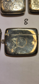 Vesta-case - antiek zilveren luciferdoosje - sterling zilver 925
