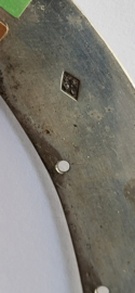 Grote zware zilveren beugel amsterdam 240 gram gemaakt door..