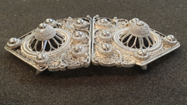 Zeer completen zilver Ceintuur gesp  Rok haak  originele staat zonder reparaties