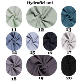 Knuffeldoek uni met ring (40 x 40 cm)