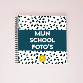 Schoolfotoboek donkerblauw