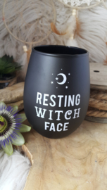 Drinkglas "Resting Witch Face"