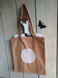 Tas "Flower of life / Levensbloem" (model 1)