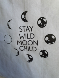 Tas 'Stay wild moon child'