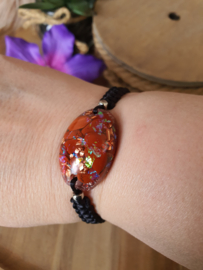 Orgonite Armband Rode Jaspis (nr 29)