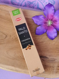 Wierookstokjes HEM Organic Blend - Palo Santo & Cinnamon